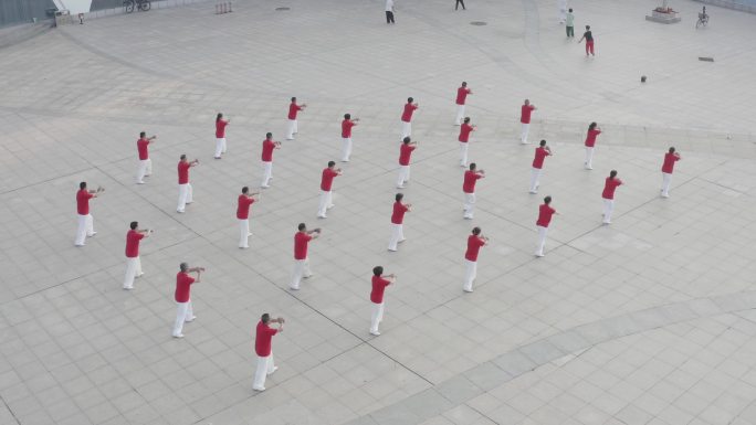 临沂书法广场太极拳