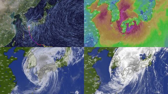 台风南玛都登陆日本鹿儿岛县鹿儿岛