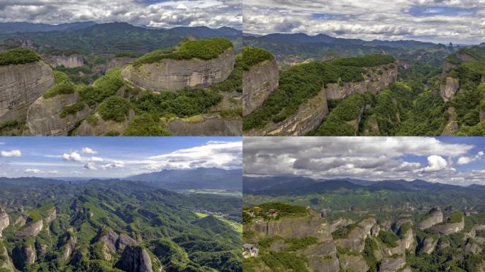 4K延时航拍湖南崀山光影变幻