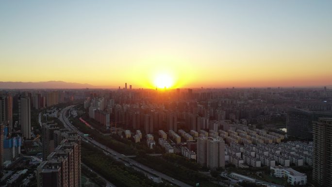 西安曲江城市大景