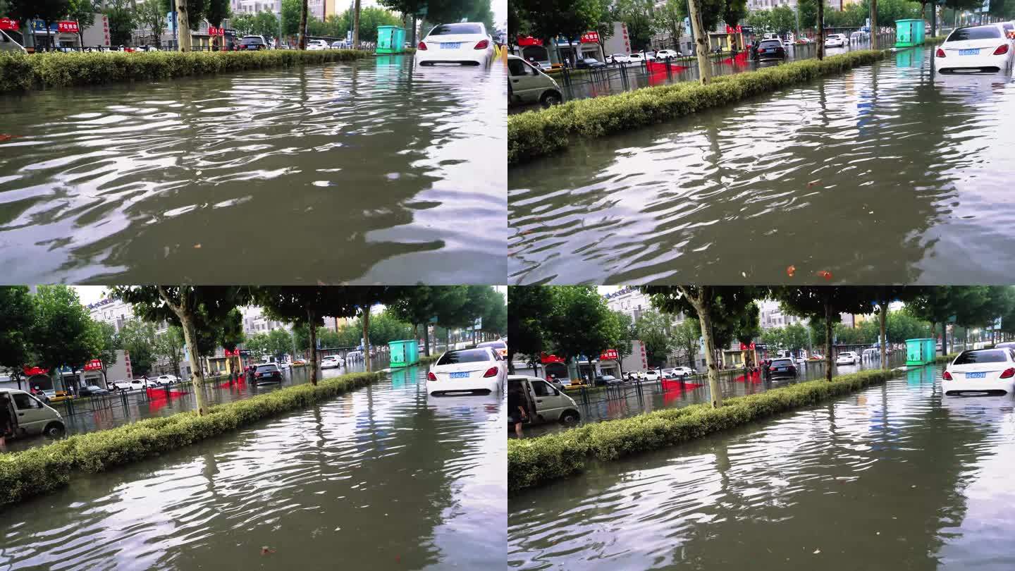 城市内涝 道路积水