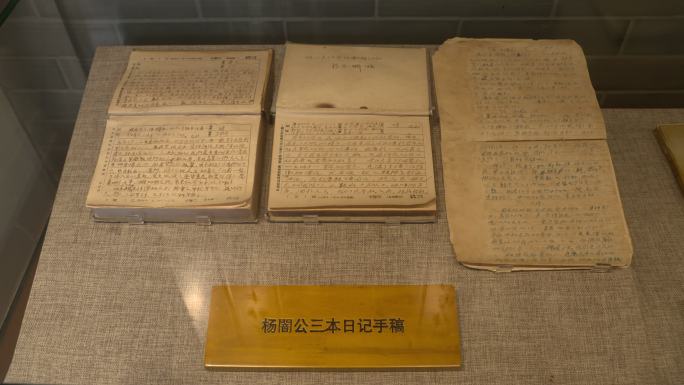 杨闇公日记 手稿