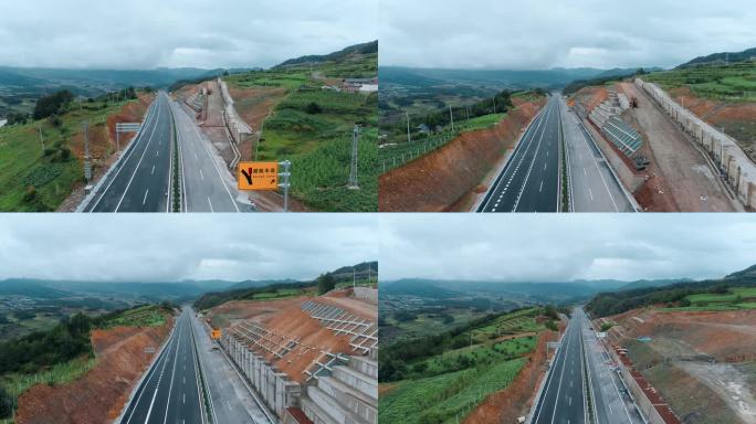 高速公路视频建设施工中的云南山区高速公路