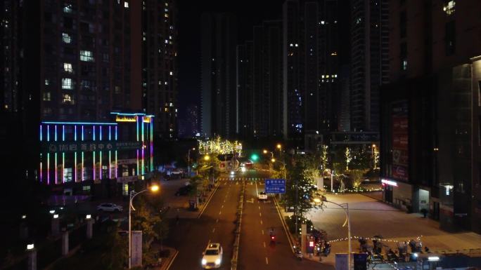 四川省德阳市旌阳区五洲广场夜景