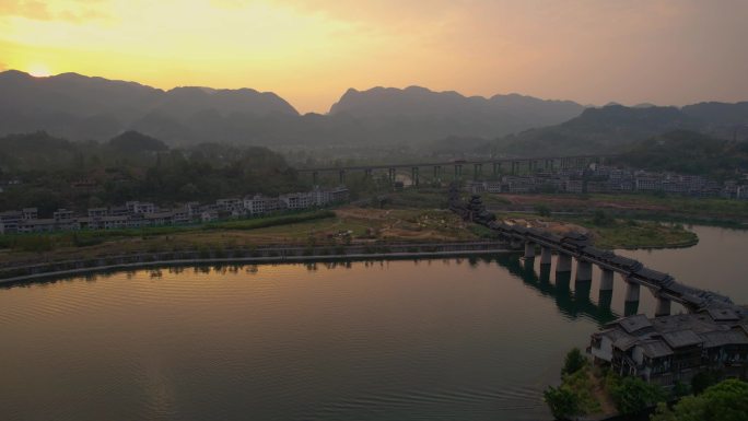 重庆山水黔江濯水古镇5A景区