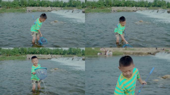 孩子玩水捞鱼2