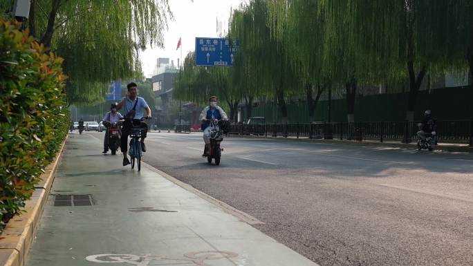 马路上的婚车队