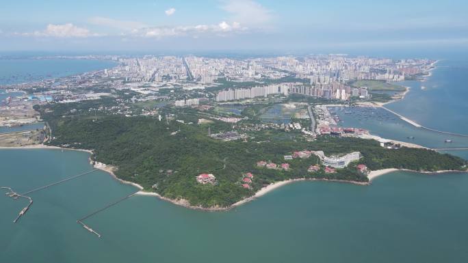 北海市航拍大景