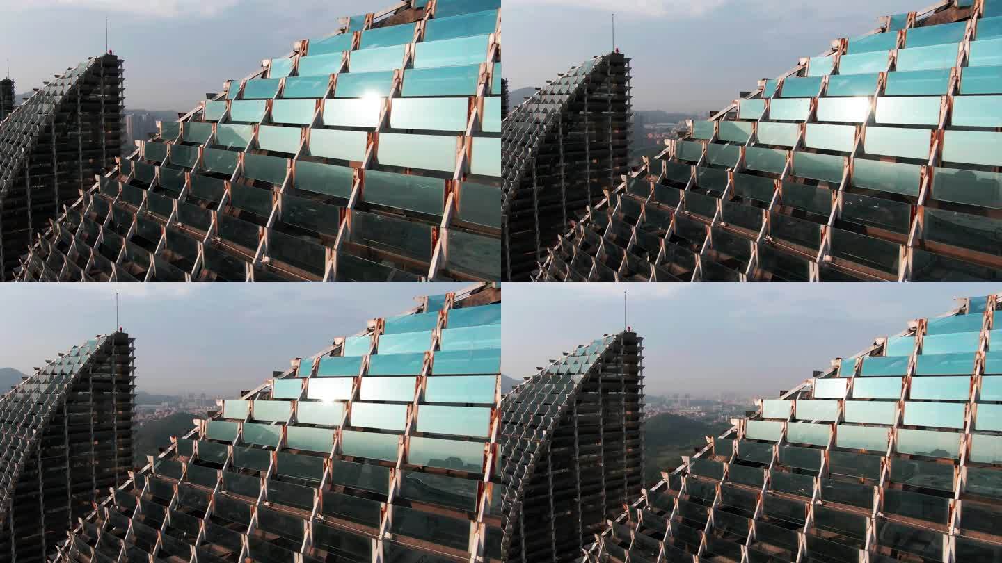 光利用，玻璃屋顶太阳能利用光能玻璃顶