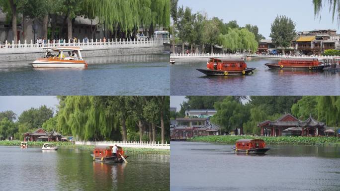 北京什刹海后海素材-1