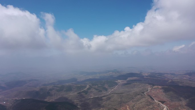 山西旅游陵川棋子山高空4K航拍