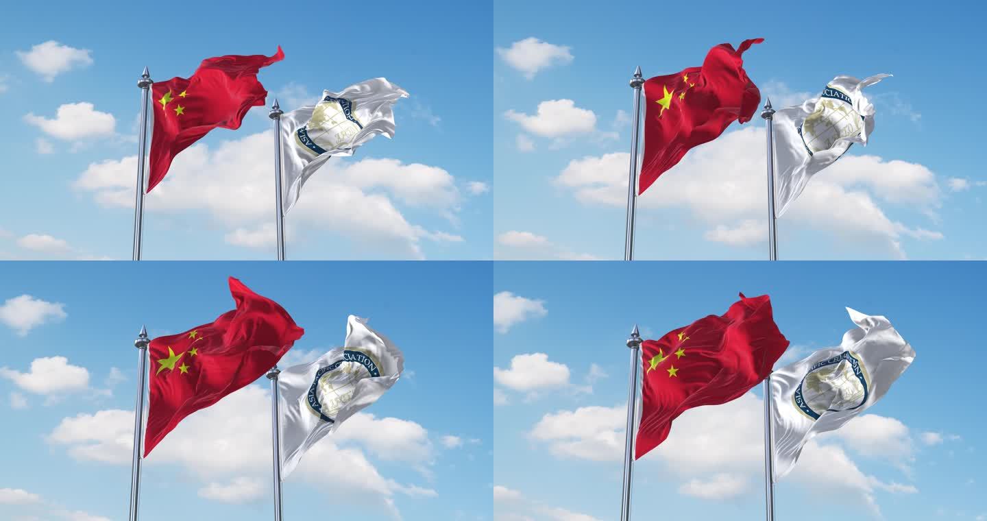 中国- 亚太总裁协会旗-1