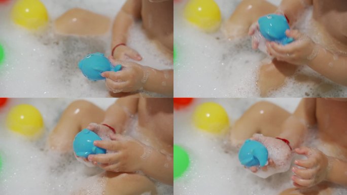 婴儿洗澡玩-b卷玩水戏水孩童婴儿小孩