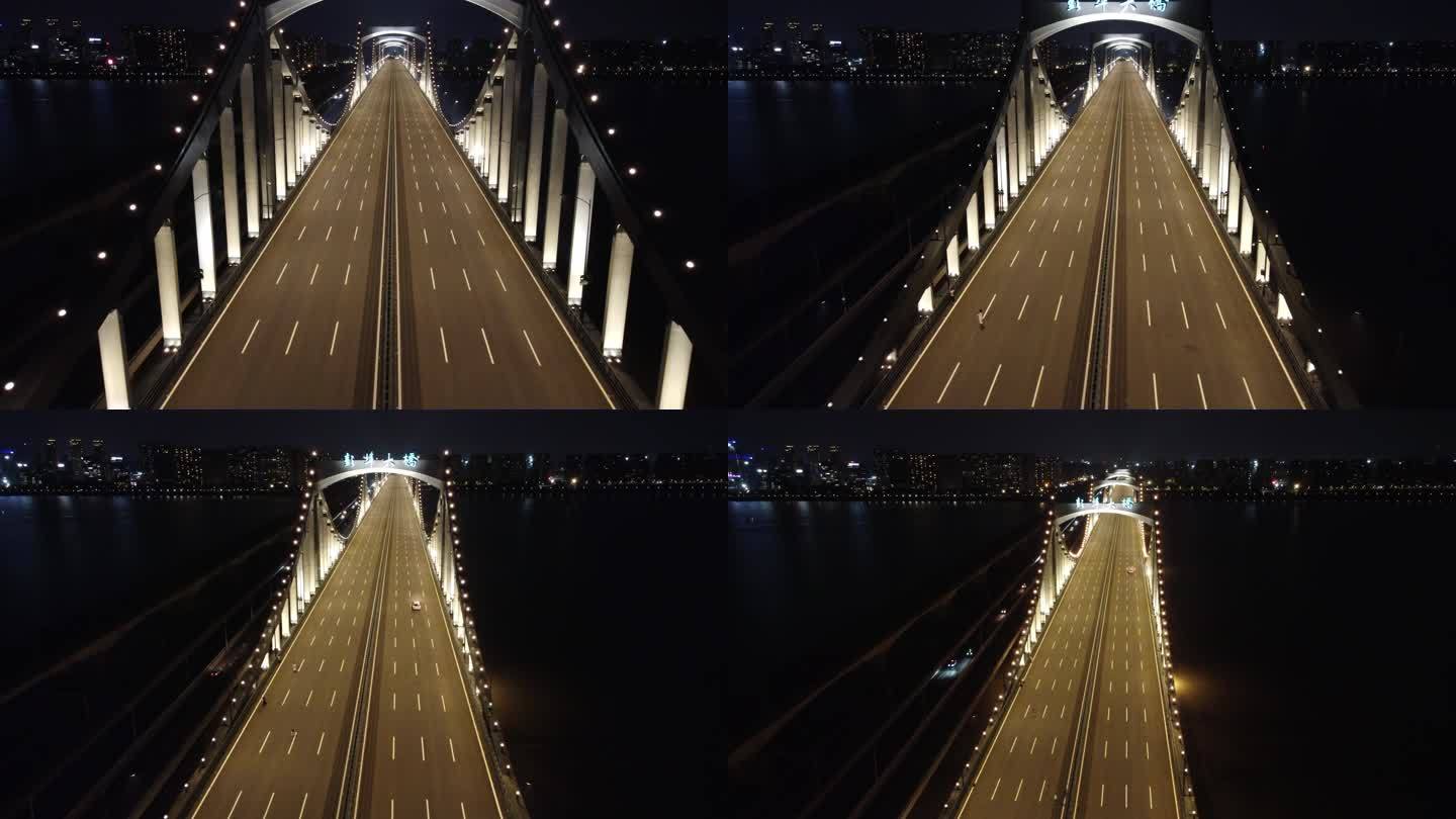 杭州 新建 彭埠 大桥 夜景3