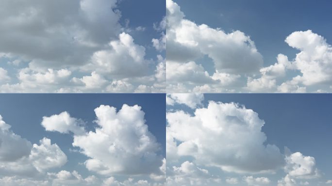 【4K】翻腾的云朵