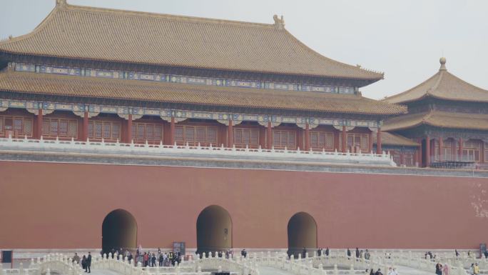 紫禁城风光，北京，中国。