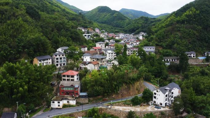 山间村落航拍