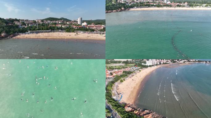 青岛汇泉湾海水浴场