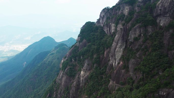 江西萍乡武功山航拍