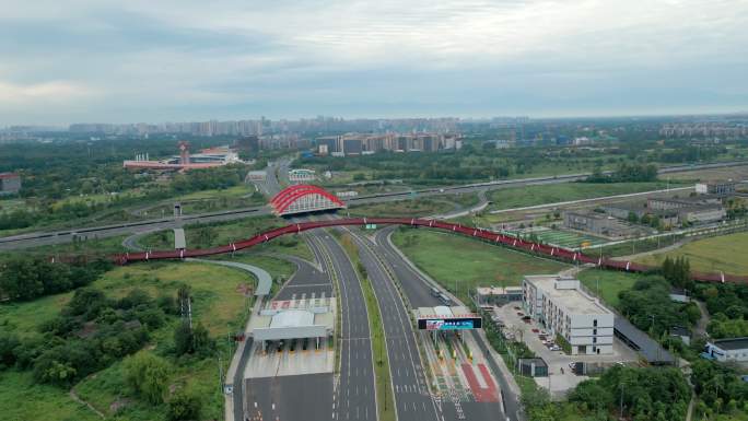 绕城高速 光华立交 城市快速路 道路