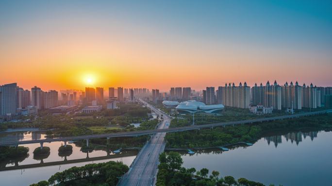 孝感市延时  日出延时