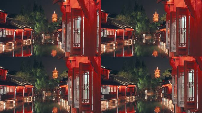 乌镇，中国古代水乡。