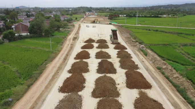 高速公路路基施工土方渣土车 回填 填方