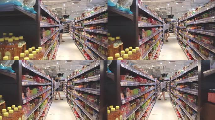超市通用空镜头