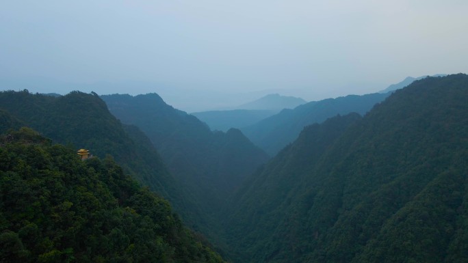 大山山脉 大山山川 水墨山水