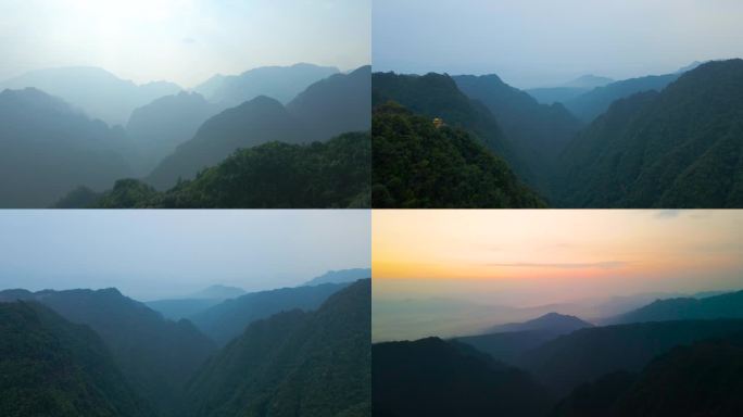 大山山脉 大山山川 水墨山水