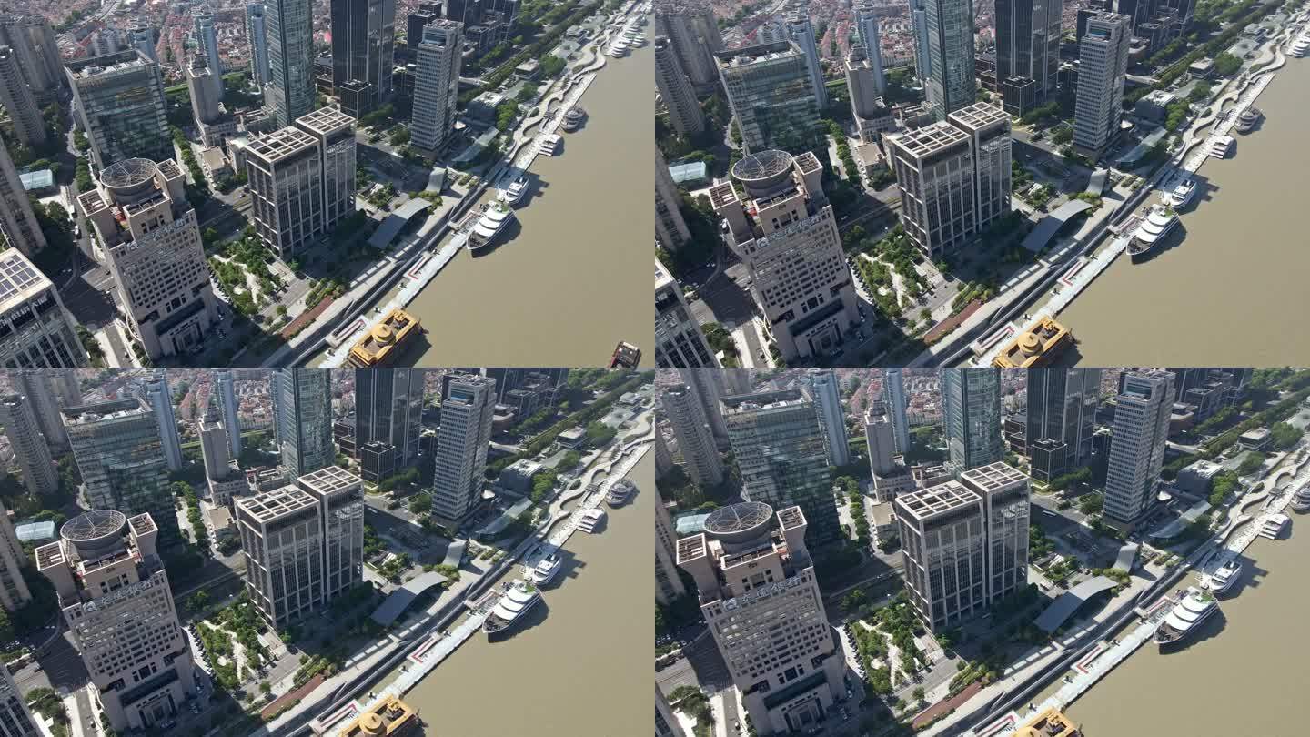 「原创4K」2022航拍上海城市空镜