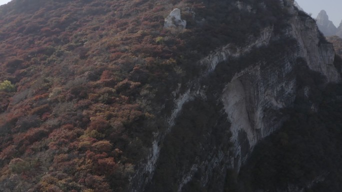 秋季坡峰岭 航拍