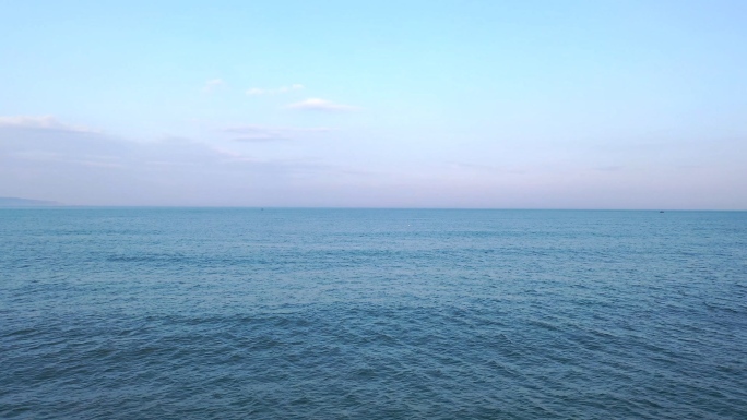 大海沙滩海水海浪俯拍海边海滩潮水浪花潮汐