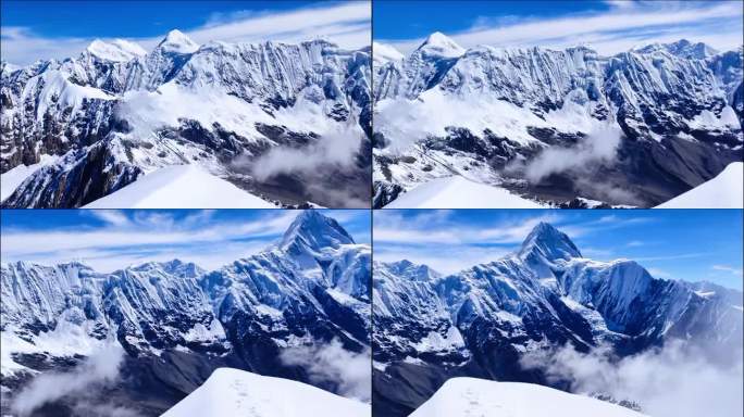 登那玛拜贡嘎：那玛峰攀登看最美的贡嘎雪山