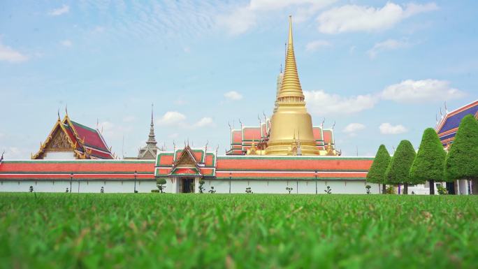 泰国曼谷翡翠佛寺和大皇宫
