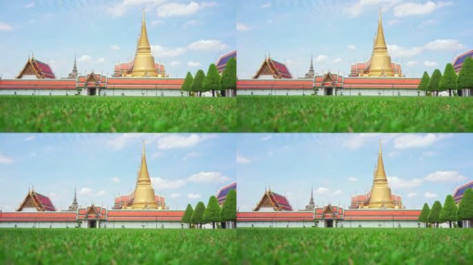 泰国曼谷翡翠佛寺和大皇宫