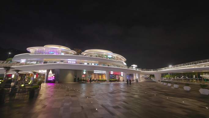 4k 50p 珠海城市阳台 夜景