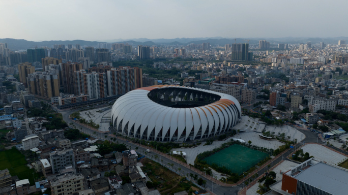 梅州五华大范围延时夜景