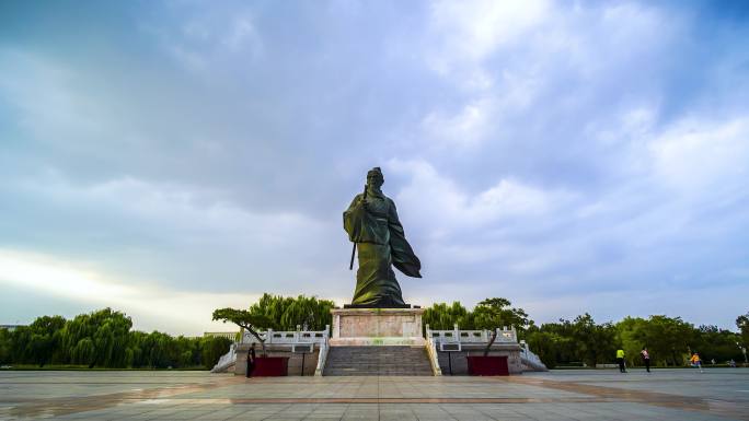 临淄齐祖广场延时