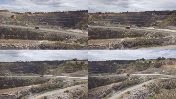 澳大利亚西南部锂矿的猛犸卡车