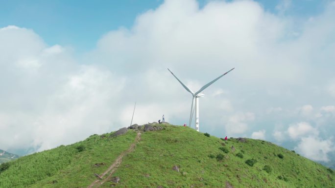 湖南郴州桂东草山航拍