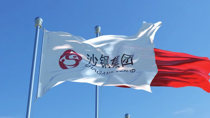 江苏沙钢集团旗帜