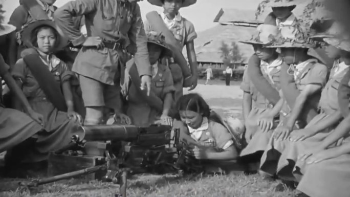 1938年抗战时期的人民军队影像