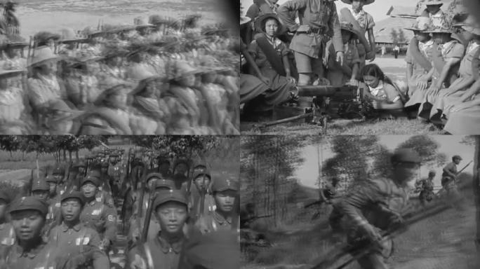 1938年抗战时期的人民军队影像