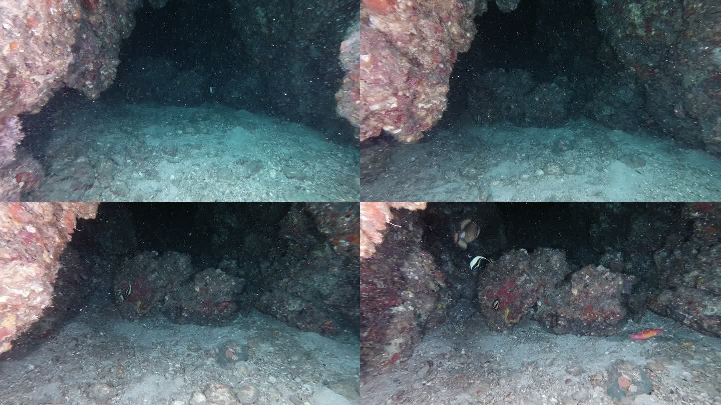 海底洞穴入口泰国烟囱