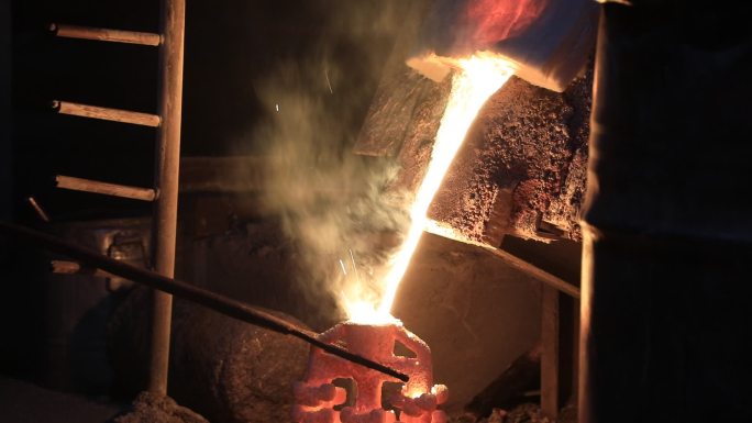 重工业 铸造 铸钢 熔浆 炼钢