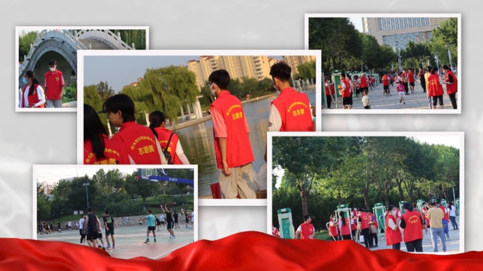 疫情防控温馨相册AE模板