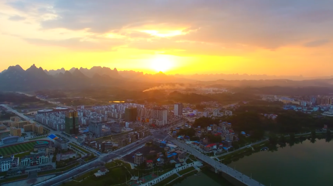 美丽新农村 乡村振兴 山水 河池环江