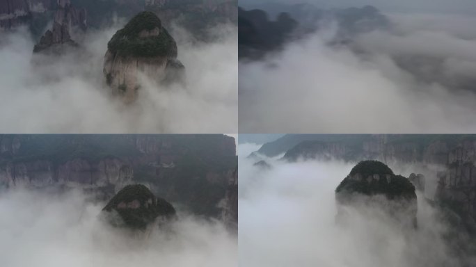 仙居饭蒸岩航拍