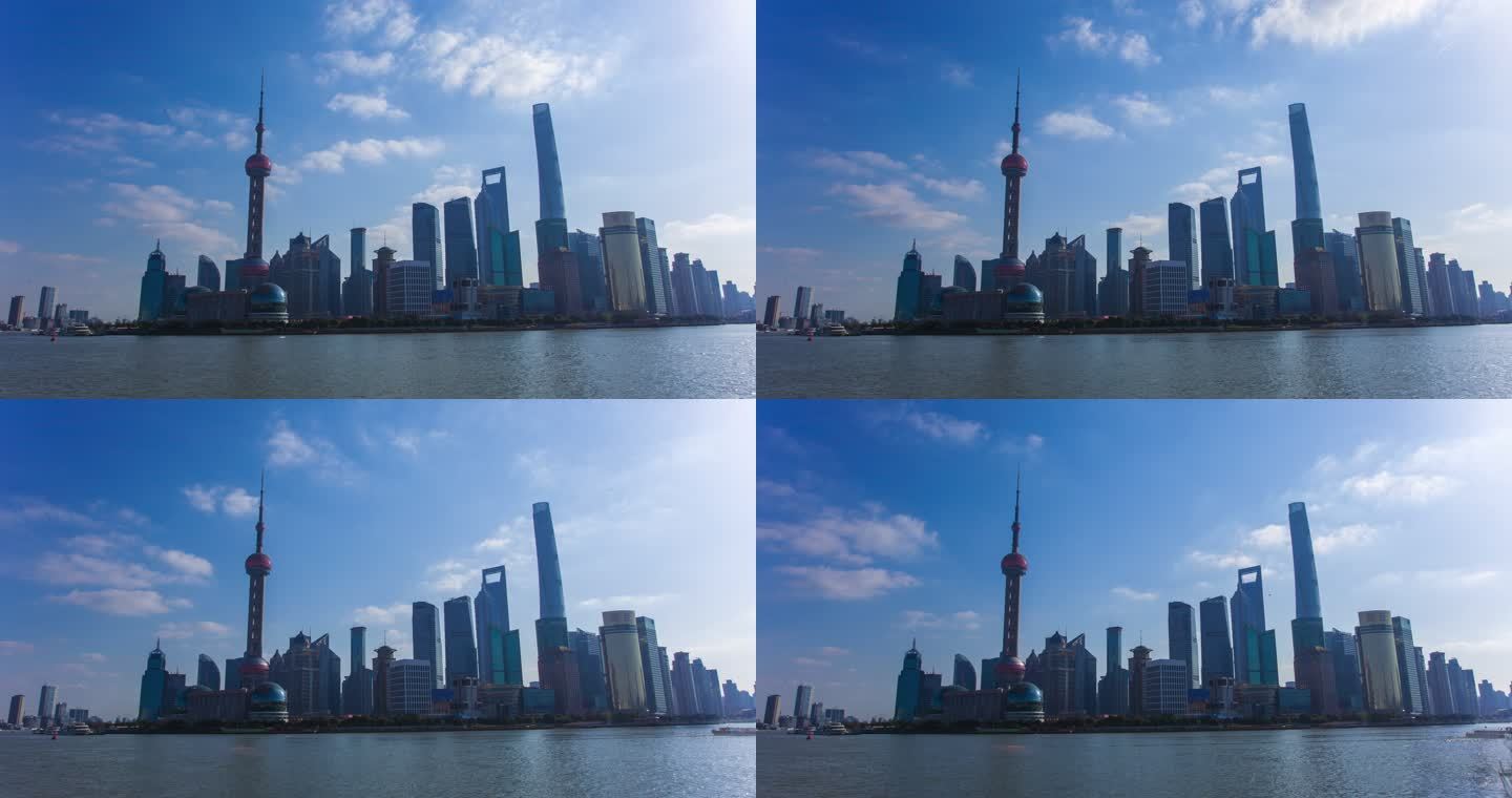 上海浦东新区延时摄影